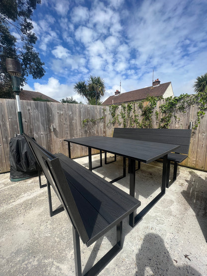 Composite Outdoor Seating Dining Set | All Weather & Heavy Duty